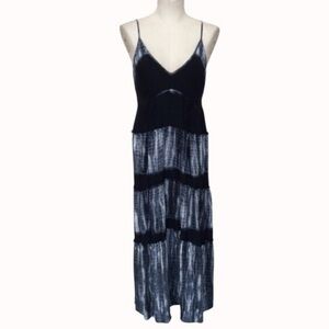 BCBGMaxAzria Black and White Maxi Dress